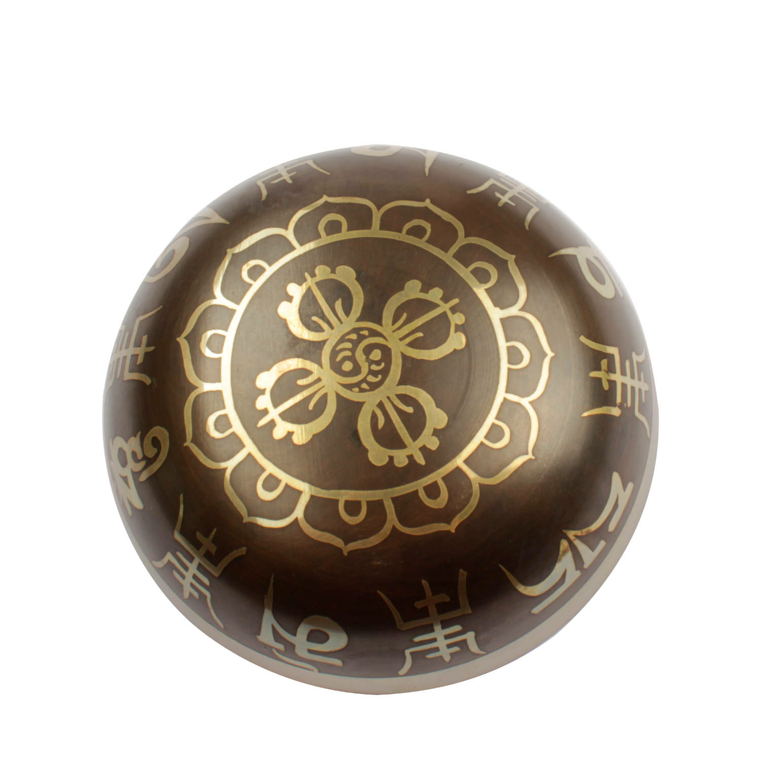 ASSAM hangtálak - ASSAM Hangtál - 12,5 cm - Prémium - Mandala mintás  A hangtálak szép tibeti szimbólumokkal díszítve. Az Assam hangtálak laposak 