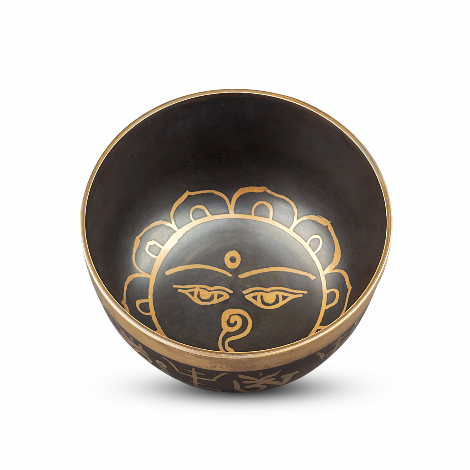 Japán hangtálak - ZEN Hangtál - Orissa - Buddhista motívumokkal - Prémium  Az orisszai hangtál egy különleges fémötvözetből (bronz) készül, amelynek a 