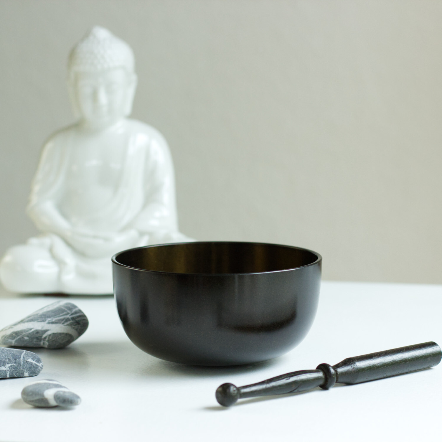 Japán hangtálak - Japán Hangtál - DHARMA - Fekete  - 69 mm  A DHARMA japán hangtál fekete színűre lakkozott. A fém átfénylik ezen a lak
