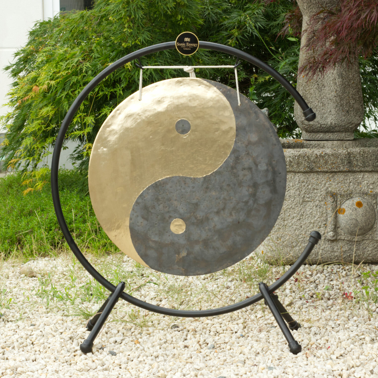 Gong - Szélgong - Fen Gong - Yin & Yang - 60 cm  Ez a mesterien megmunkált szélgong (más néven napgong vagy fen gong) hagyom 