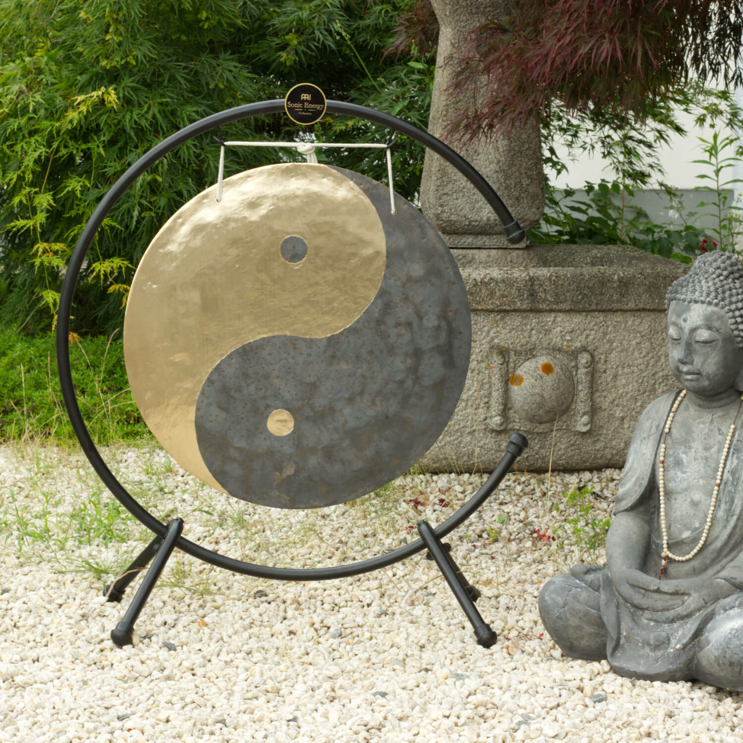Gong - Szélgong - Fen Gong - Yin & Yang - 60 cm  Ez a mesterien megmunkált szélgong (más néven napgong vagy fen gong) hagyom 