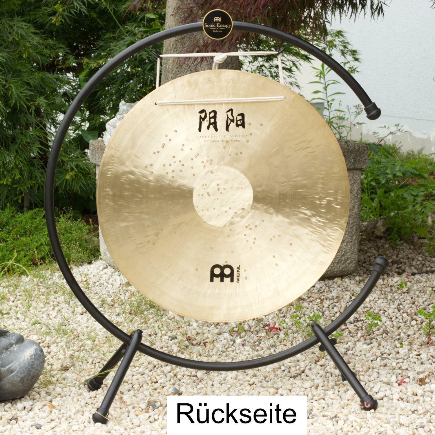 Gong - Szélgong - Fen Gong - Yin & Yang - 60 cm  Ez a mesterien megmunkált szélgong (más néven napgong vagy fen gong) hagyom 