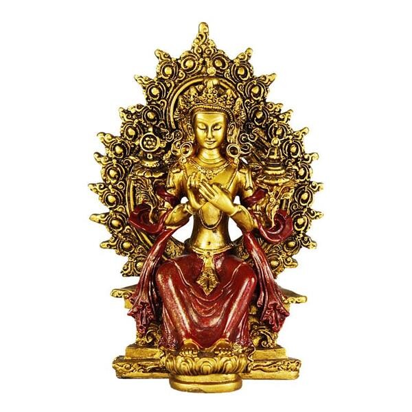 Buddha szobrok - Maitreya Buddha szobor - 15 cm   