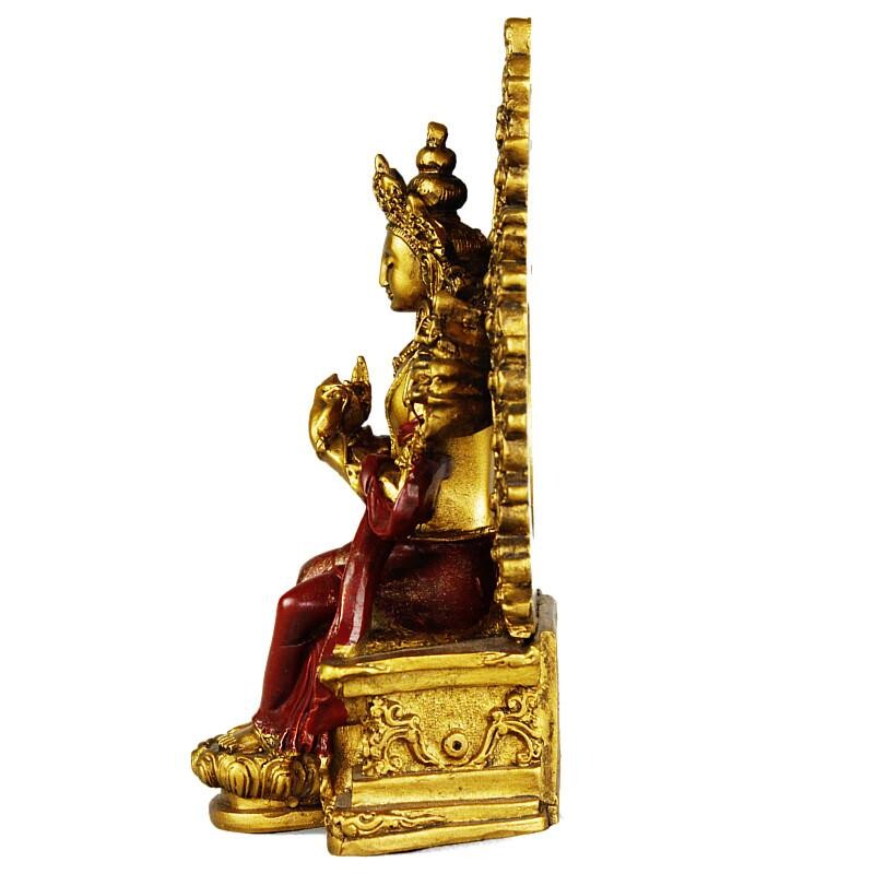 Buddha szobrok - Maitreya Buddha szobor - 15 cm   