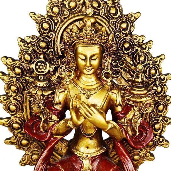 Buddha szobrok - Maitreya Buddha szobor - 15 cm   