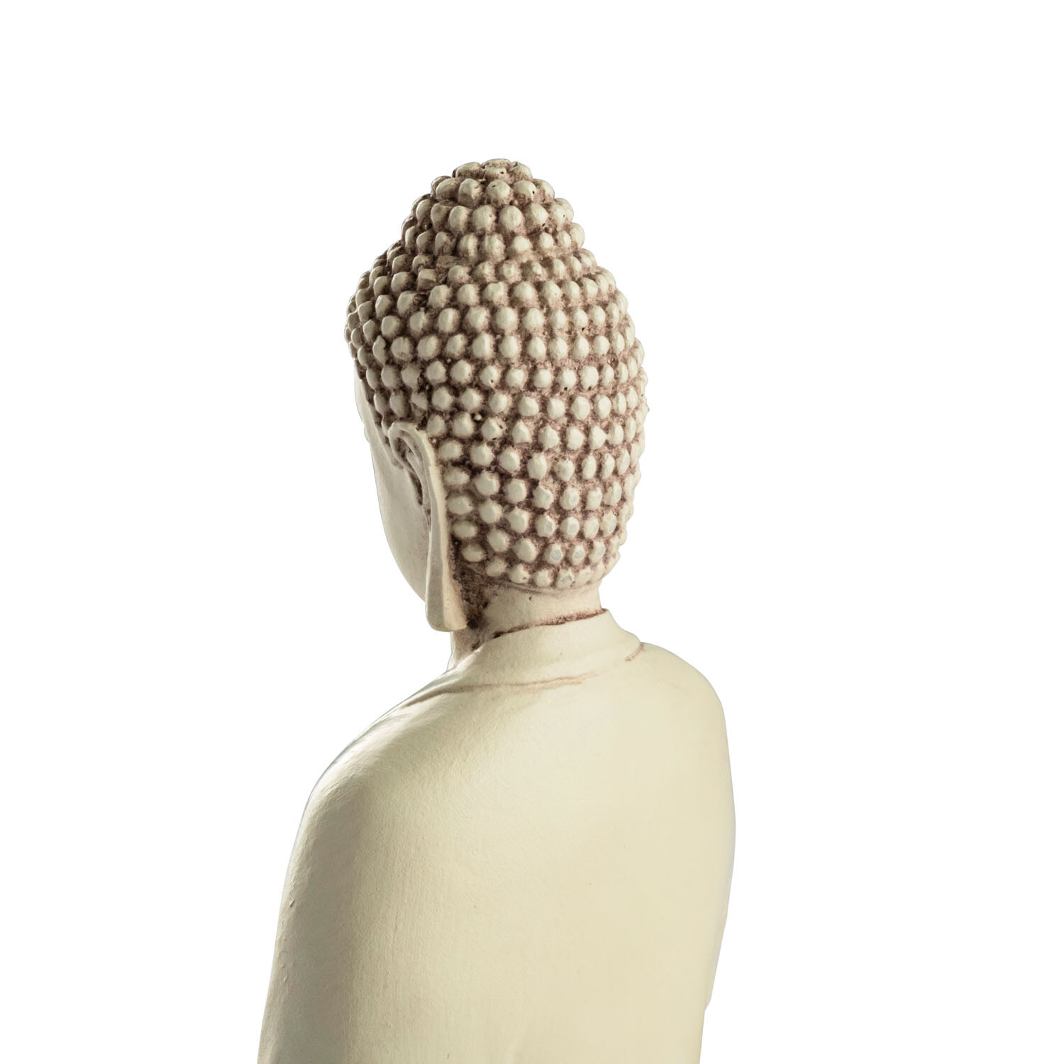 Buddha szobrok - Buddha szobor - Meditáló - Elefántcsont - 16,5 cm  Amikor Buddha a f&uuml;gefa alatt medit&aacute;lt, el&eacute;rte a m&eacute 