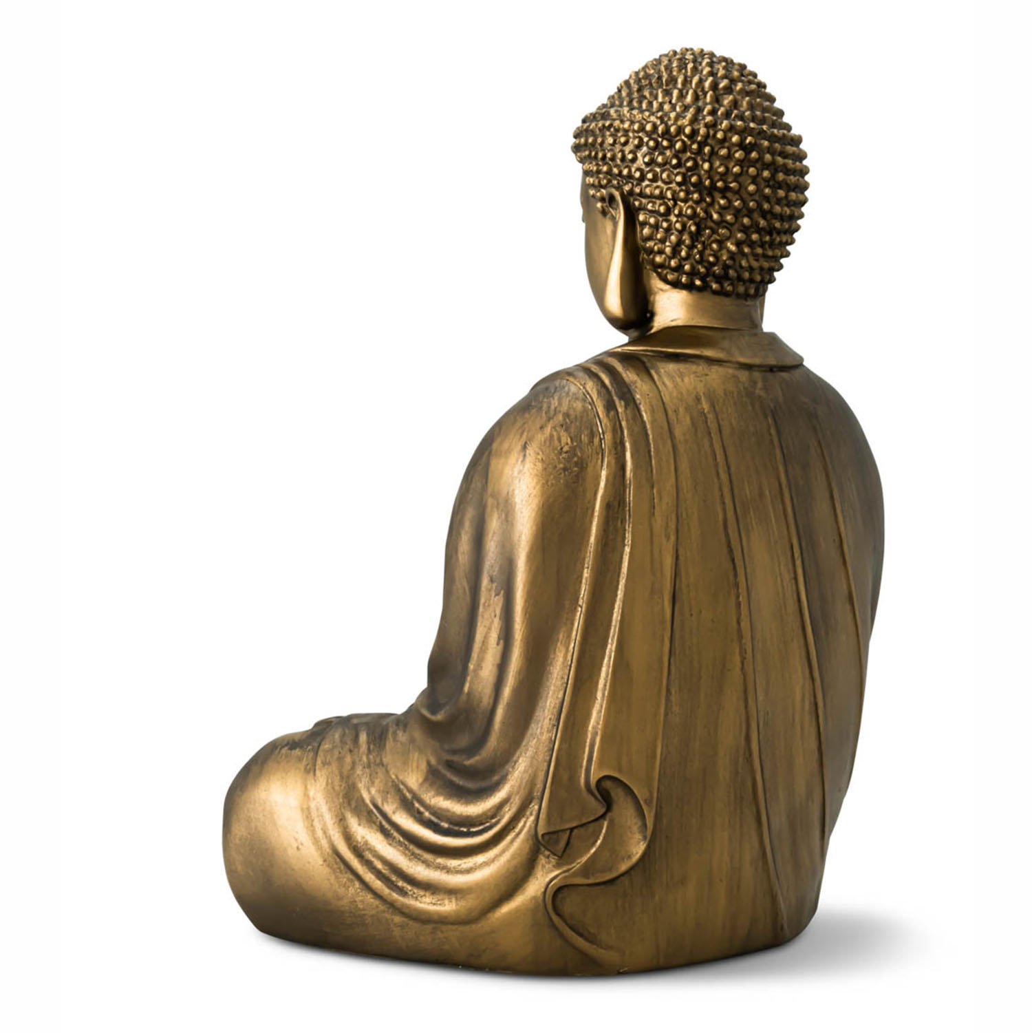Buddha szobrok - Buddha szobor - Japán - Bronzszínű - 22 cm  Ez a gyönyörű Buddha-szobor meditációs pózban nyugalmat és békét sugároz. A 