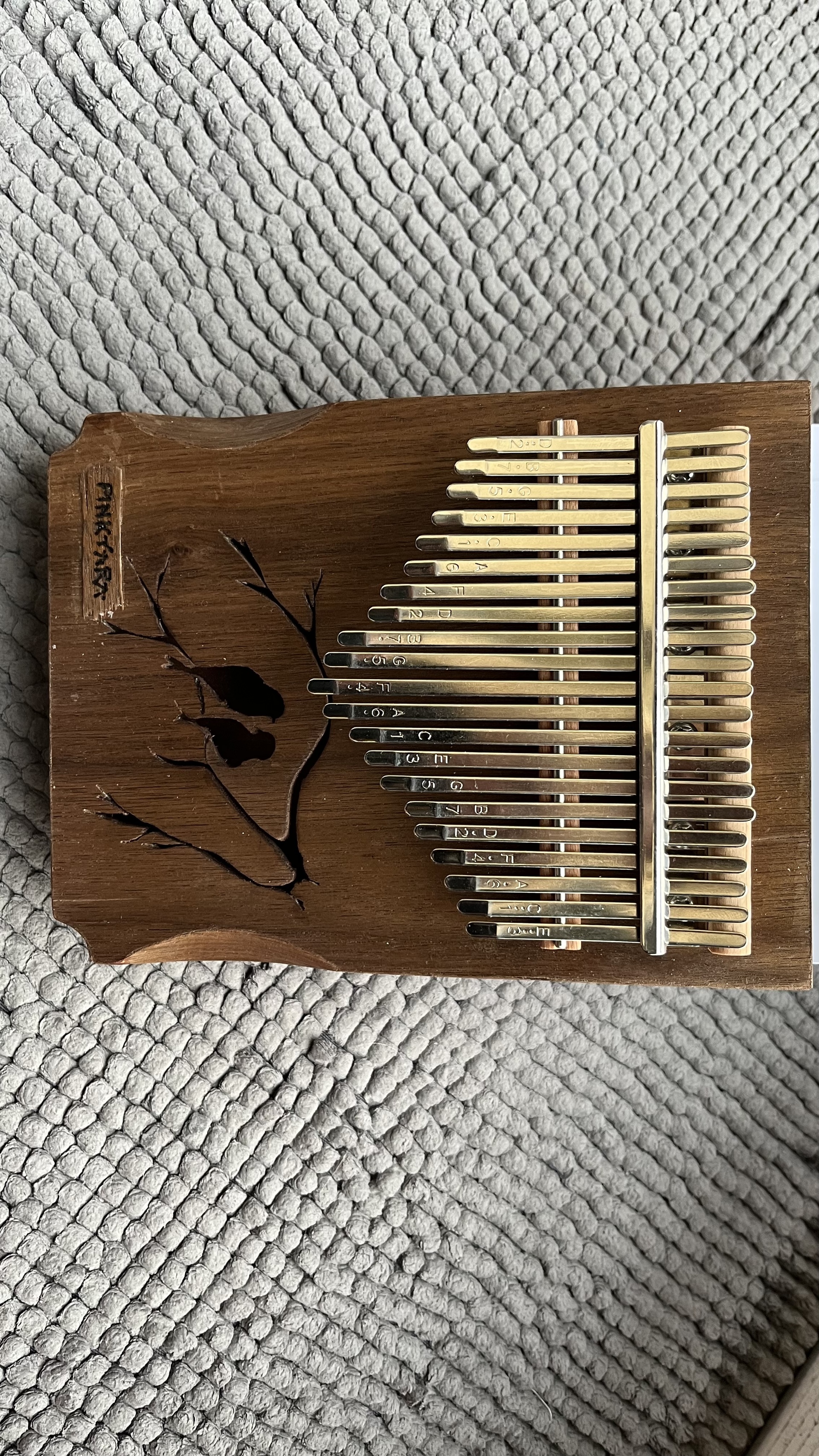 Kalimba - Kalimba 21 - Hangszer Madarpár Egyedi k&eacute;zzel k&eacute;sz&iacute;tett Kalimb&aacute;ink, &eacute;des 