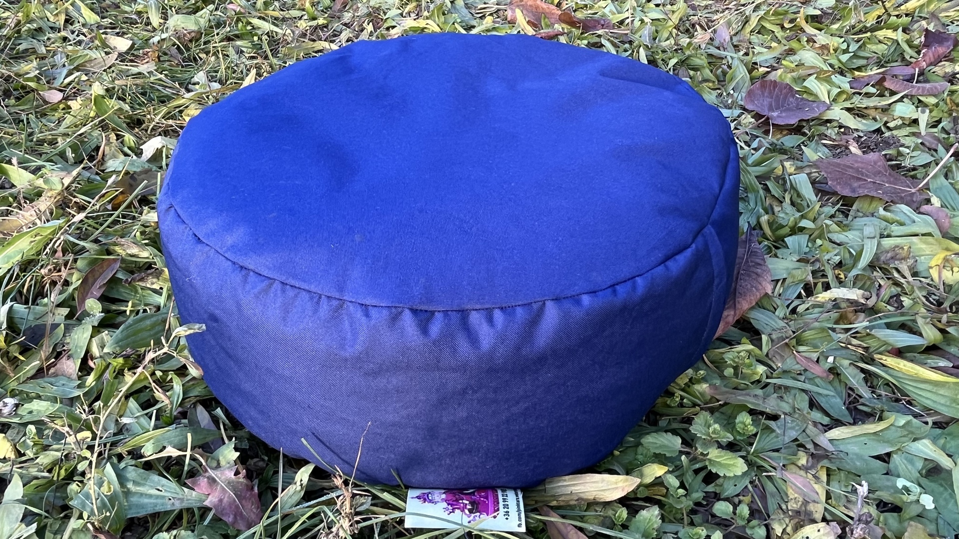 Meditációs párnák - Bio tönkölybúza meditációs párna - Királykék - S Belső húzat nélkül <span style="font-size: 1rem;">A helyes testtart&aacute;s alapja a k&eacute