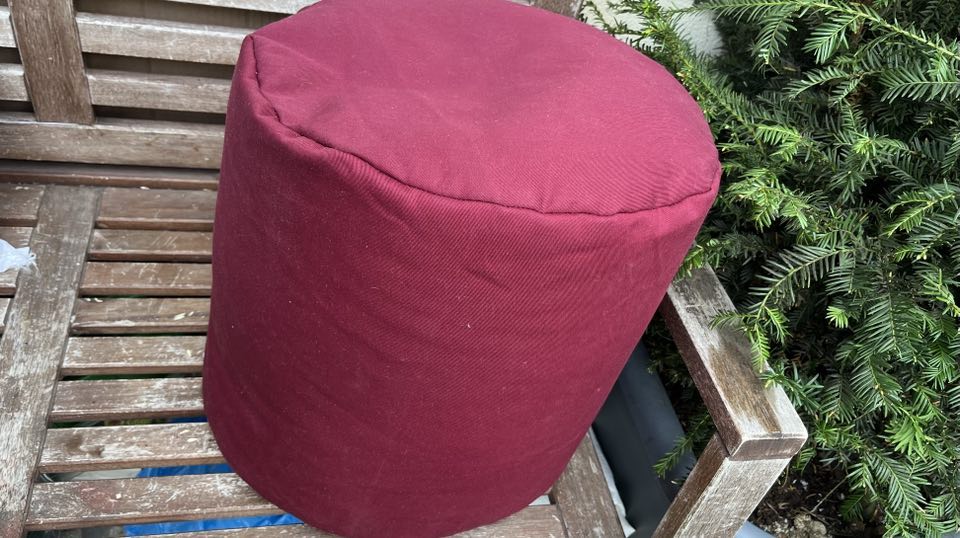 Meditációs párnák - Bio tönkölybúza puff   <div style="font-size: 1rem;">Magasabb - 40 cm magas -&uuml;lőp&aacute;rna<