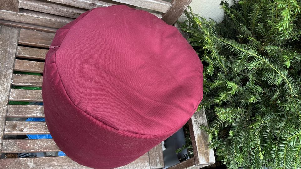 Meditációs párnák - Bio tönkölybúza puff   <div style="font-size: 1rem;">Magasabb - 40 cm magas -&uuml;lőp&aacute;rna<