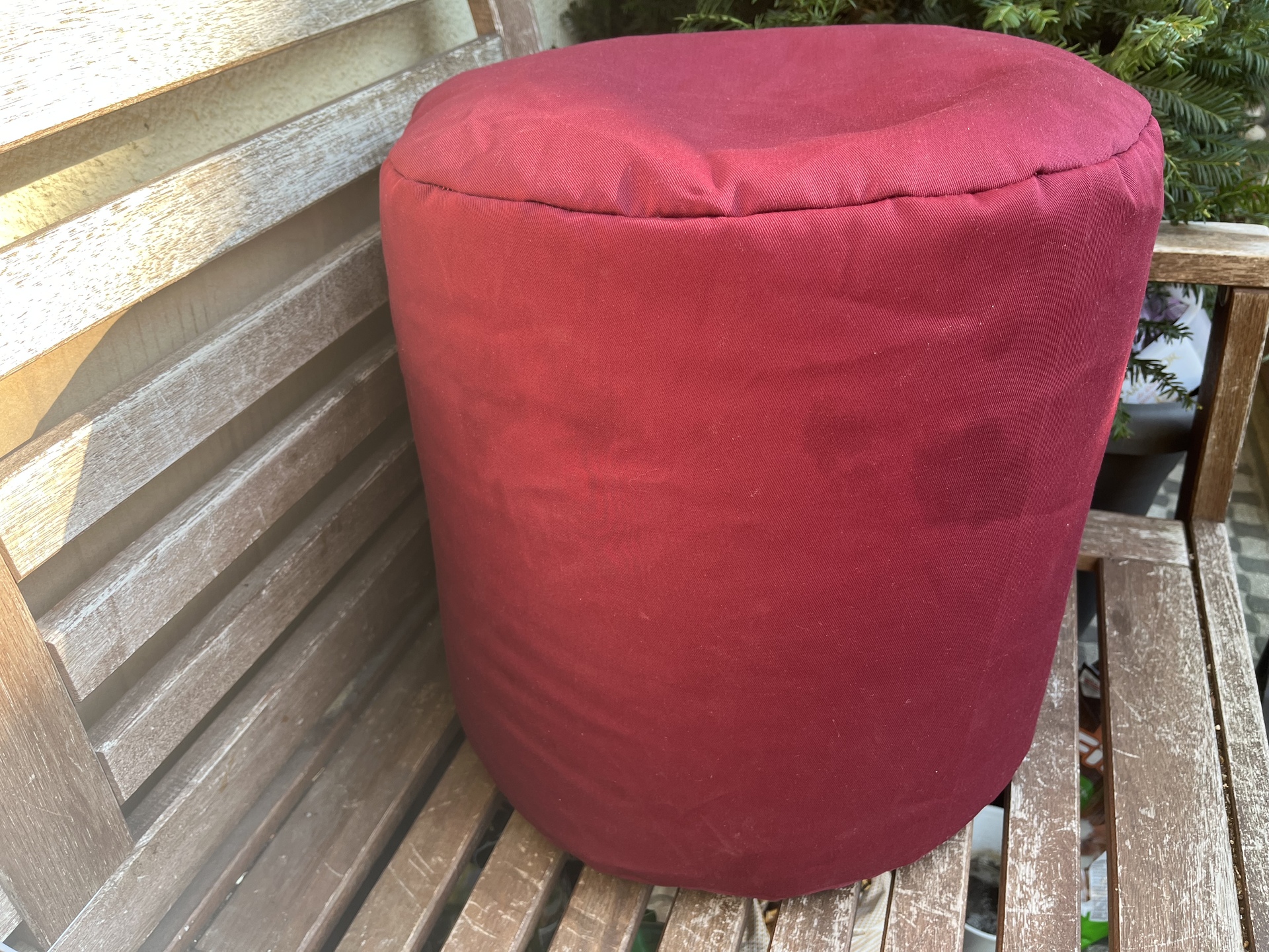 Meditációs párnák - Bio tönkölybúza puff   <div style="font-size: 1rem;">Magasabb - 40 cm magas -&uuml;lőp&aacute;rna<