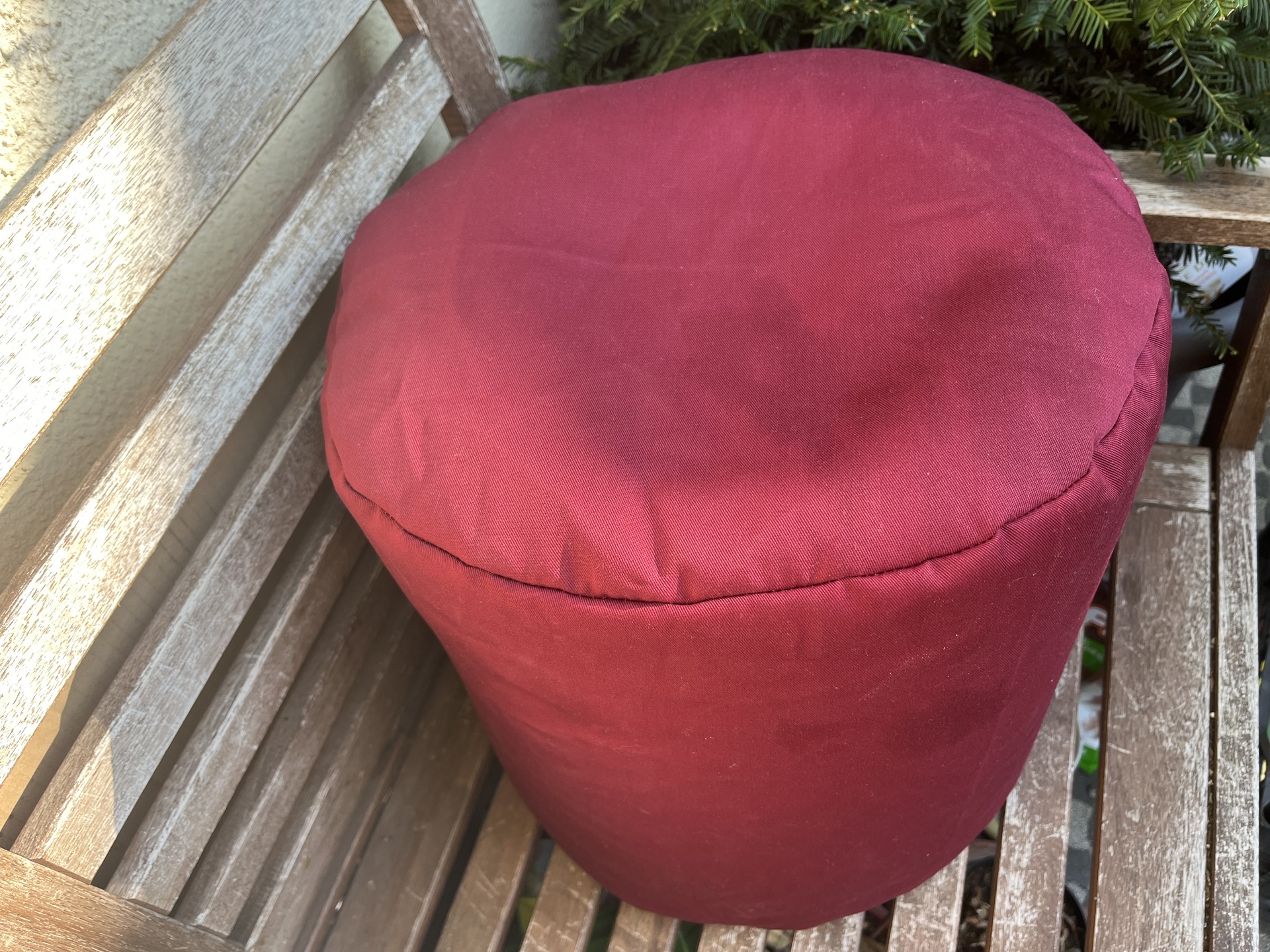 Meditációs párnák - Bio tönkölybúza puff   <div style="font-size: 1rem;">Magasabb - 40 cm magas -&uuml;lőp&aacute;rna<