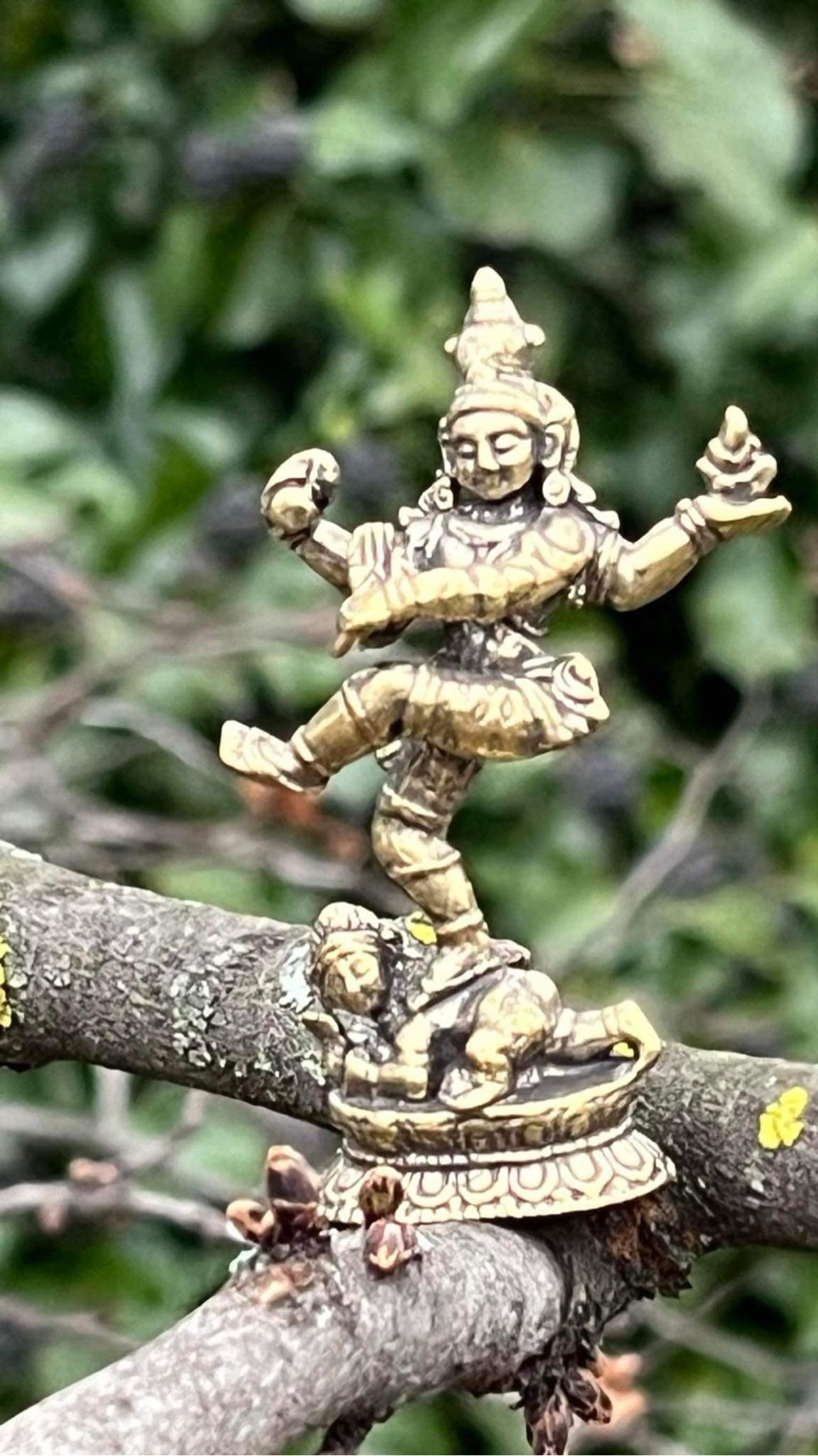 Siva szobrok - Táncoló Shiva szobor - kicsi 6.5 cm magas <span style="font-size: 1rem;">Táncoló bronz Shiva szobor</span><span style 