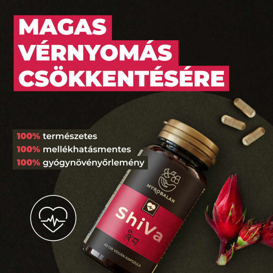 Myrobalan gyógykészítmények - Shiva Vérnyomáscsökkentő gyógynövény-komplex A gyógynövény-komplex speciális módon összeválogatott és összeállított term 