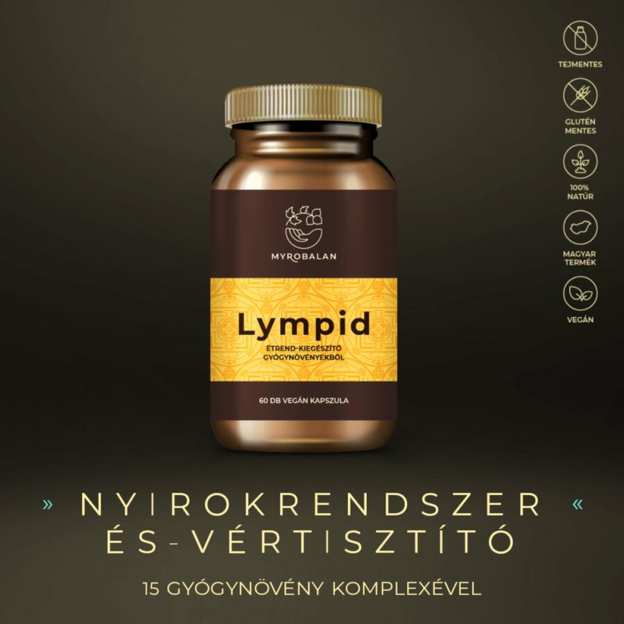 Myrobalan gyógykészítmények - Lympid Nyirokrendszer- és vértisztító gyógynövény-komplex <strong>A szervezet&uuml;nkben felszaporod&oacute; salakanyagok elt&aacute; 
