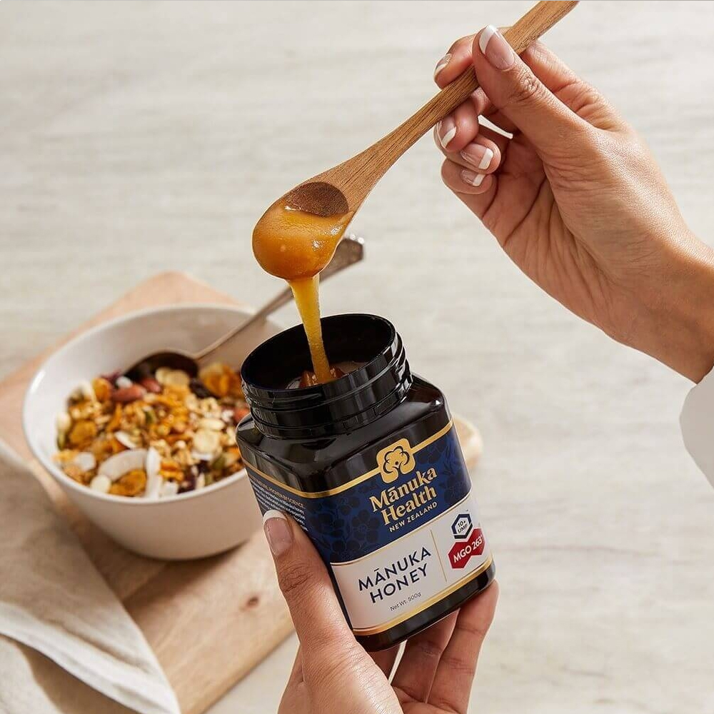 Manuka méz - Manuka Health - Manuka méz 550+ MGO™ 250g  MGO550 a Staphylococcus, a Helicobacter pylori, a candida &eacute;s m&aacut 