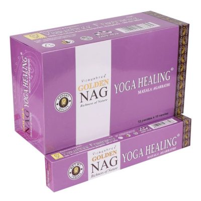 Golden Nag Yoga Healing-Jóga Gyógyítás masala füstölő  