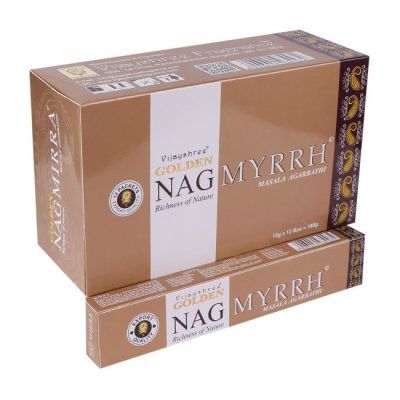 Golden Nag Myrrh-Mirha masala füstölő  