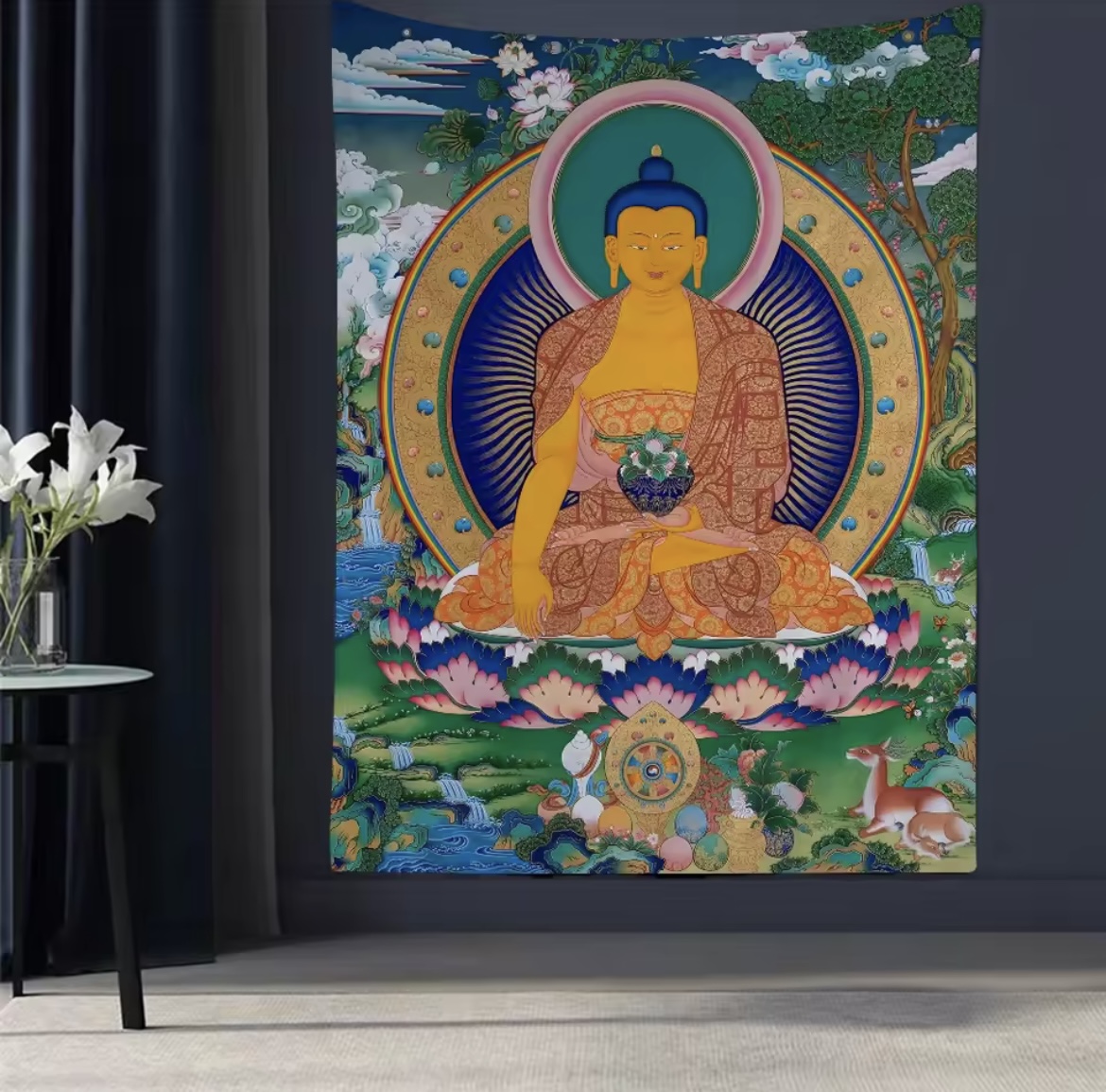 Buddha falikép - Buddha falikèp - 2   