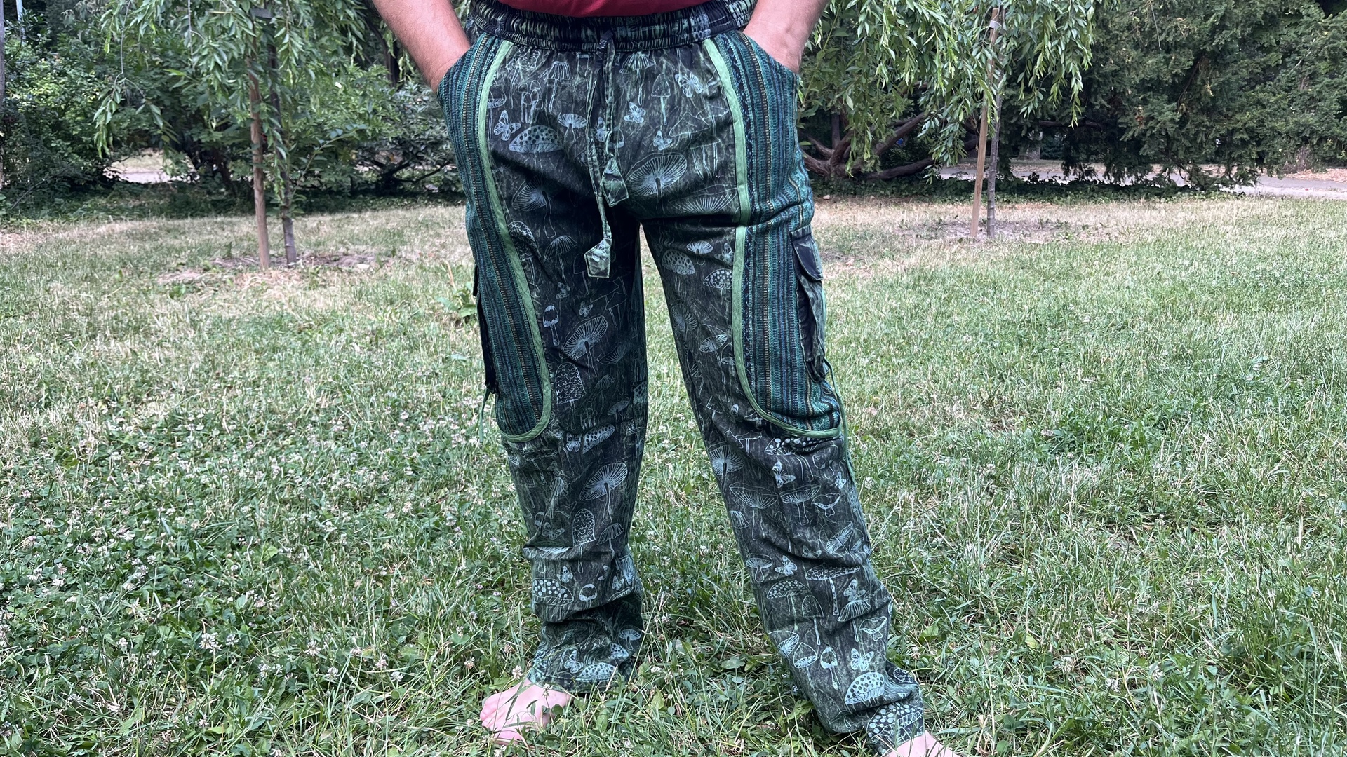 Nepáli férfi nadrág - Nepáli férfi nadrág - zöld  <a class="a" href="taskak" onclick="un(128, 1 )">Táskák</a> 