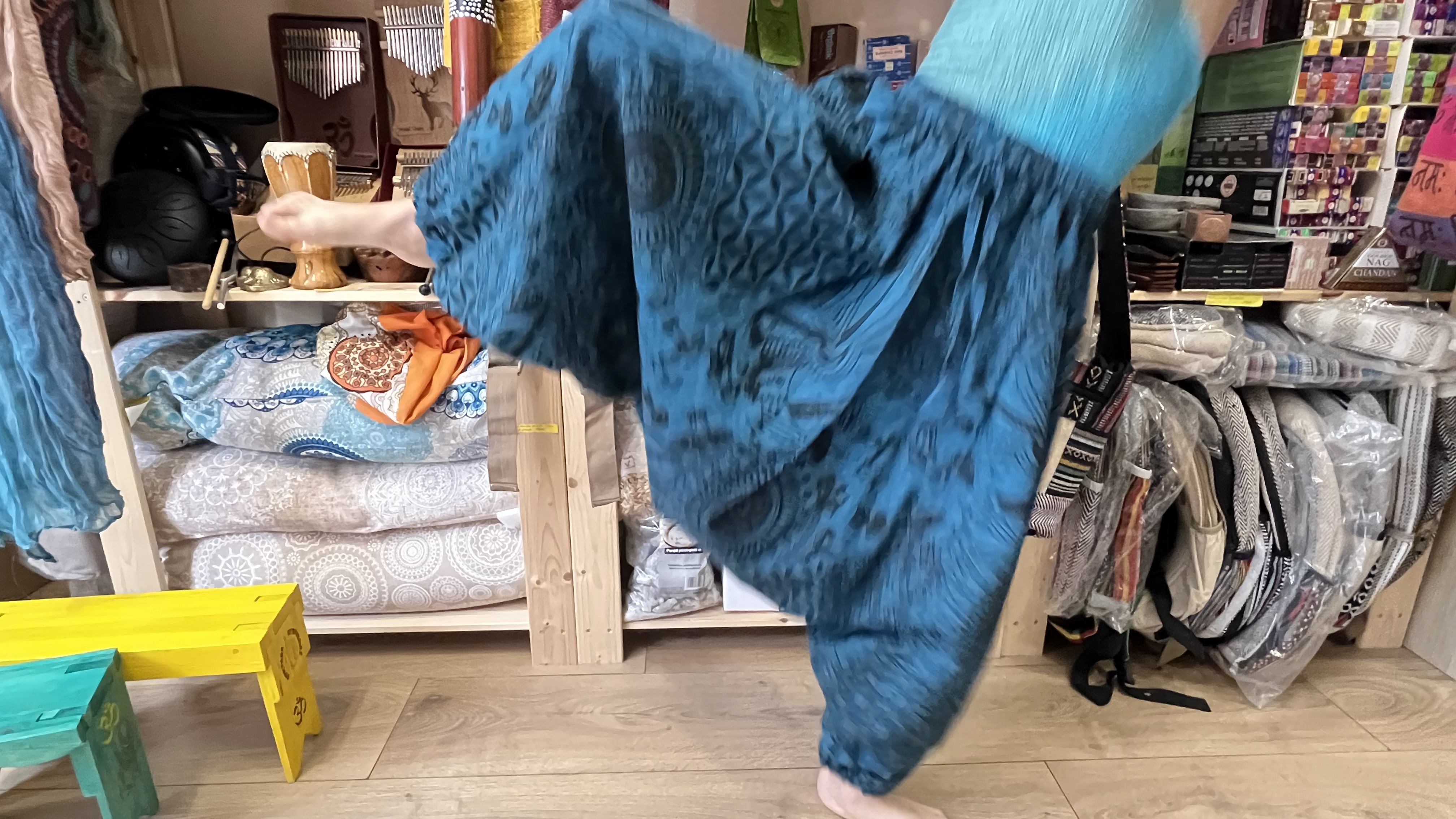 Nepáli gyerek Aladdin nadrág  Kényelmes, laza szabású nepáli gyerek Aladdin n