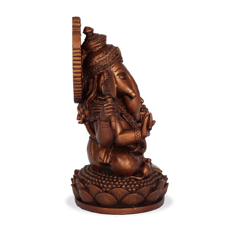 Ganésa szobrok - Ganésa - 17 cm  Ganesha, m&aacute;s n&eacute;ven Ganapati, a b&ouml;lcsess&eacute;g &eacute